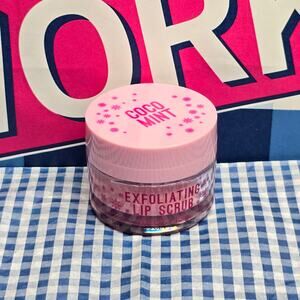 BBW Coco Mint Exfoliating Lip Scrub Formulated w. Jojoba Oil & Beeswax